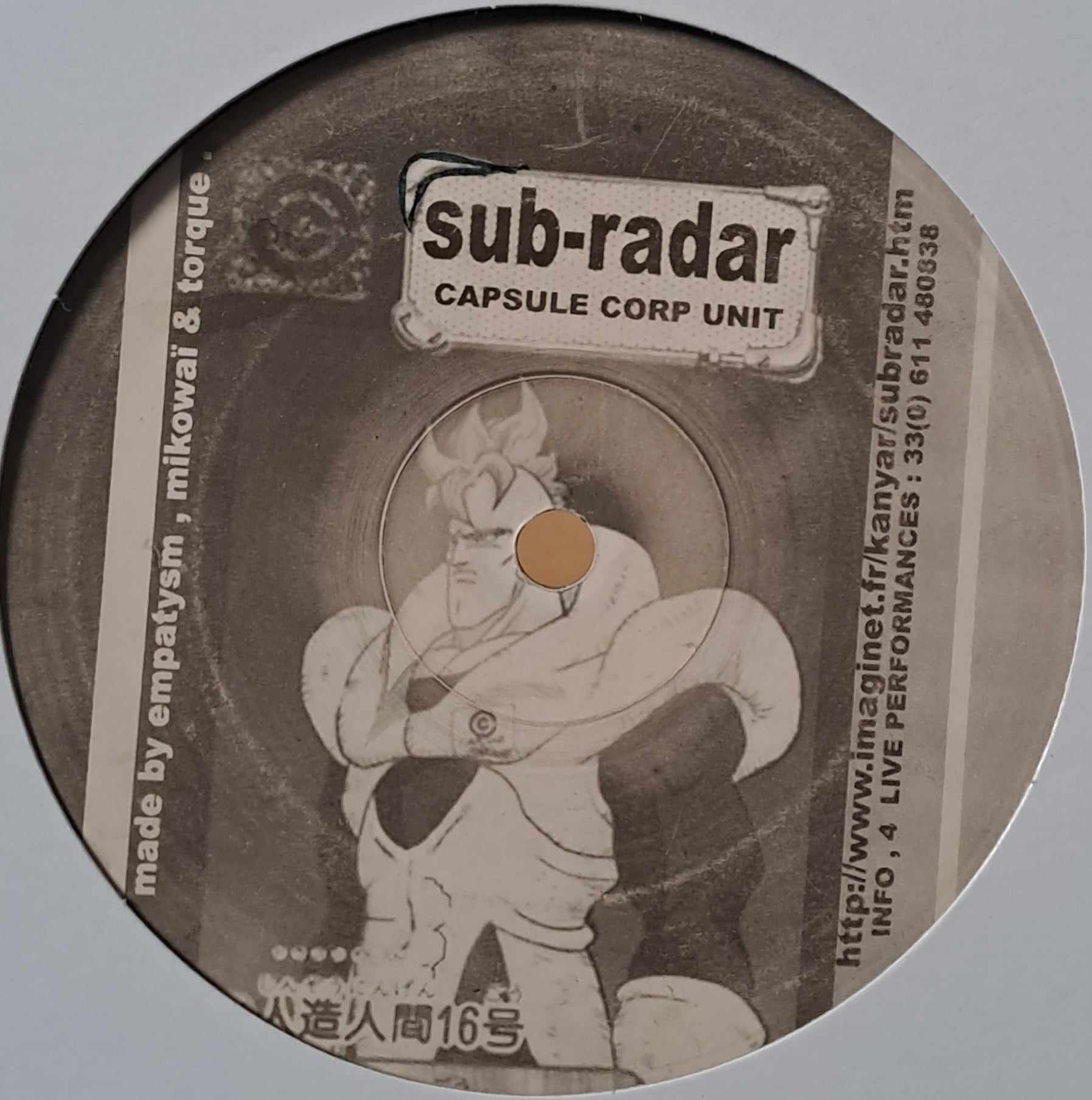 Sub-Radar Records 02 - vinyle freetekno